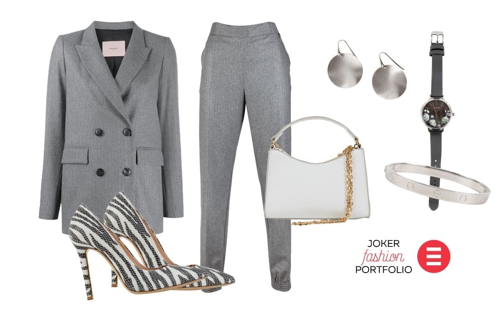 JOKER FASHION PORTFOLIO Od glave do pete siva