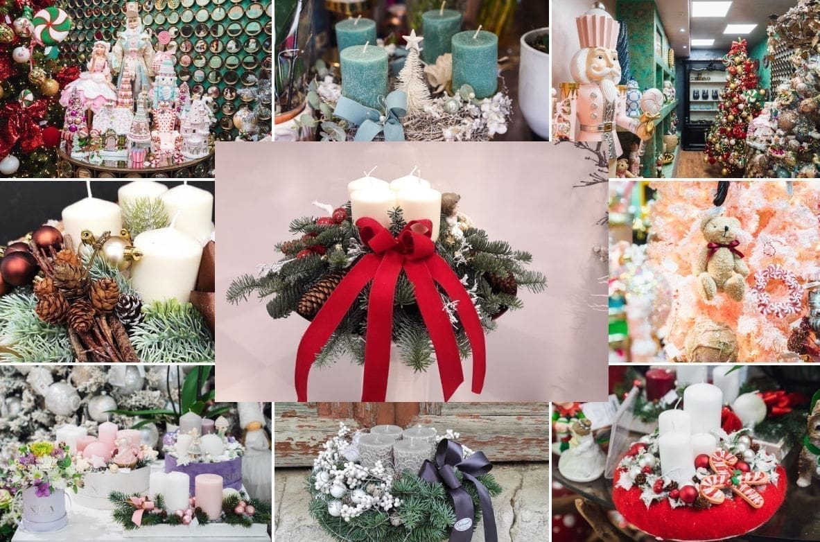 NEIZOSTAVAN BOŽIĆNI UKRAS SVAKOG DOMA Posjetili smo domaće obrtnike floriste i uvjerili se u njihovu umjetnost izrade adventskih vijenaca! Donosimo bogatu fotogaleriju