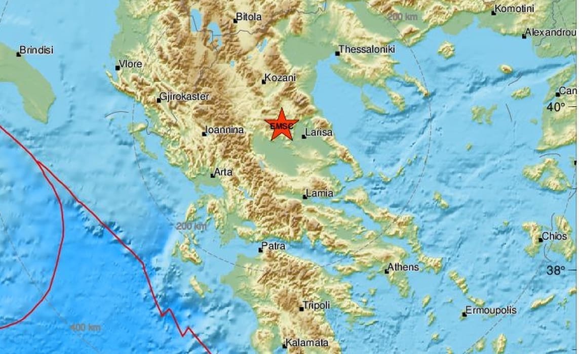 Niz potresa noćas tresao područje Grčke