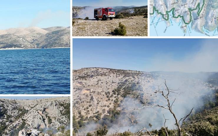 VELIKA BORBA VATROGASACA NA BRAČU Kanaderi krenuli u pomoć, ubrzo nakon toga su povučeni s požarišta