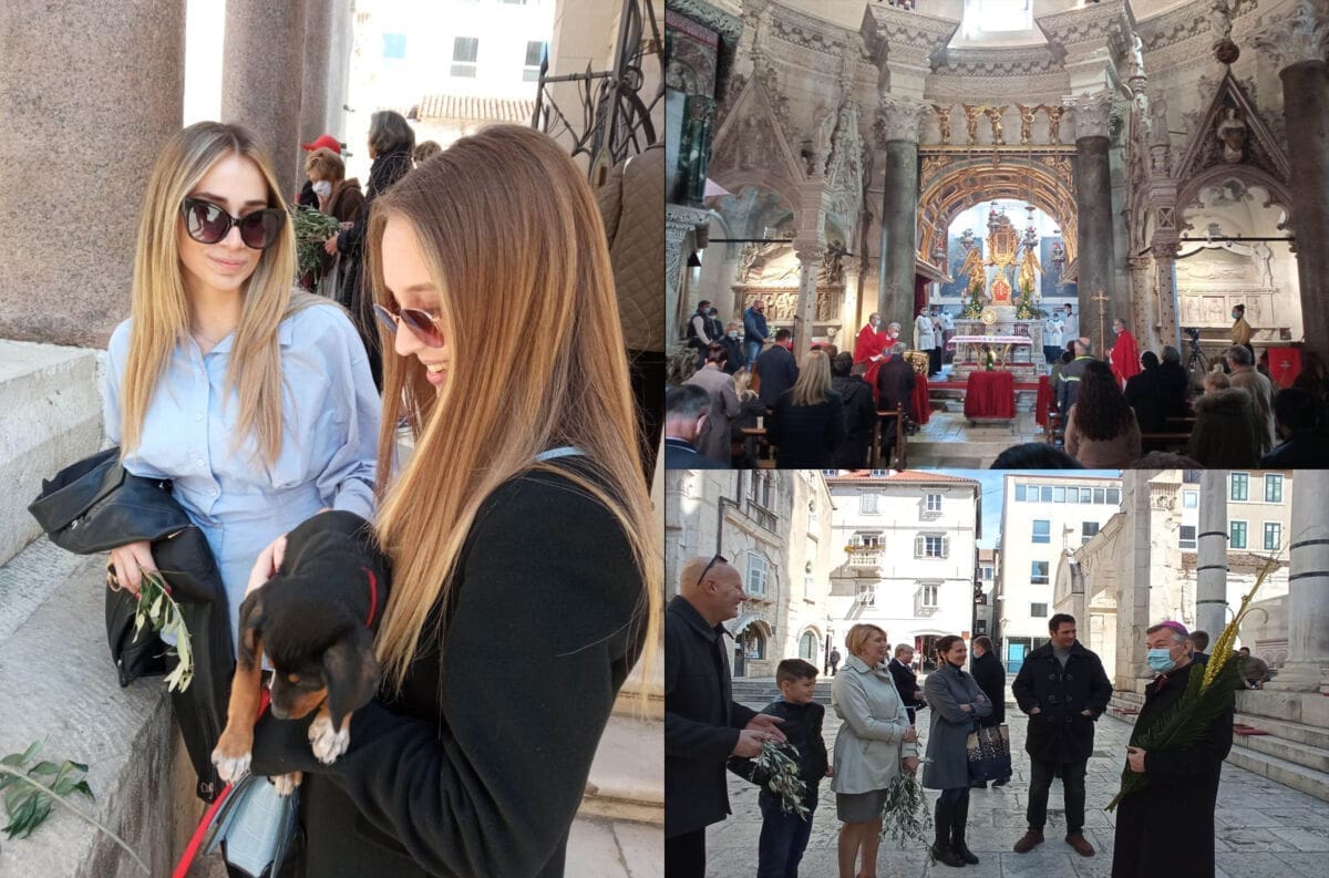 FOTO I VIDEO Cvjetnica u Splitu, Barišić: "Treba nam solidarnost, ljudskost i poniznost"