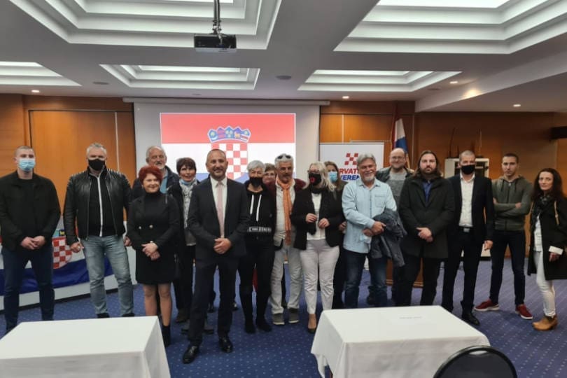 Hrvatski suverenisti osnovali ogranak u Zadru, došao je i Zekanović: "Želimo zajedništvo sa srodnim političkim opcijama"