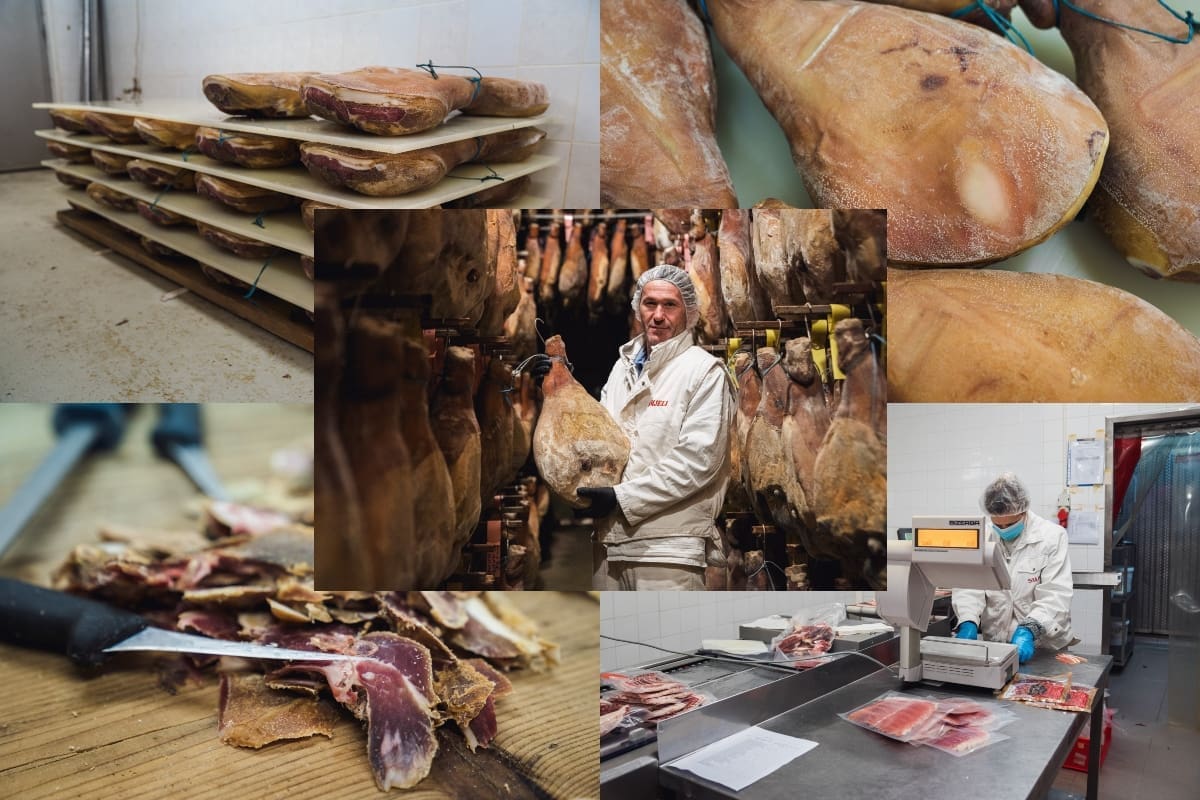 MAJSTOR U SVOM POSLU Vlade iz Dugopolja nam je pokazao kako izgledaju prava dalmatinska panceta i pršut