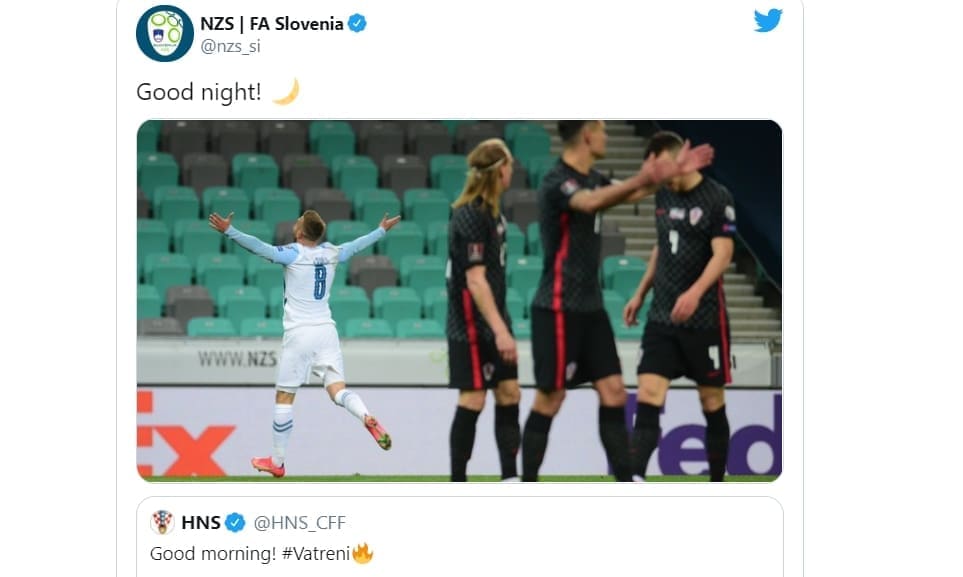 Slovenija odgovorila na poruku HNS-a: Laku noć, Hrvati