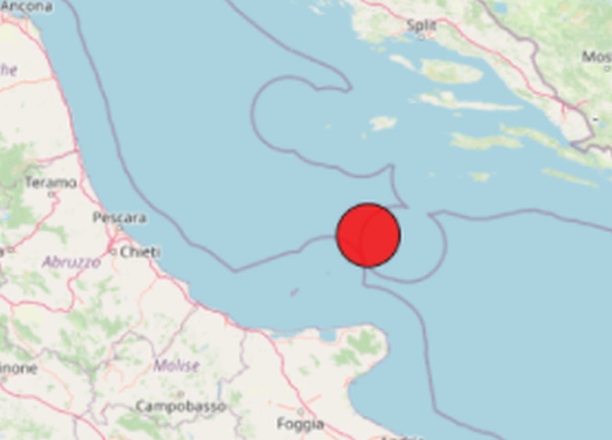 SEIZMOLOŠKI ZAVOD Prilično jak potres u Jadranu