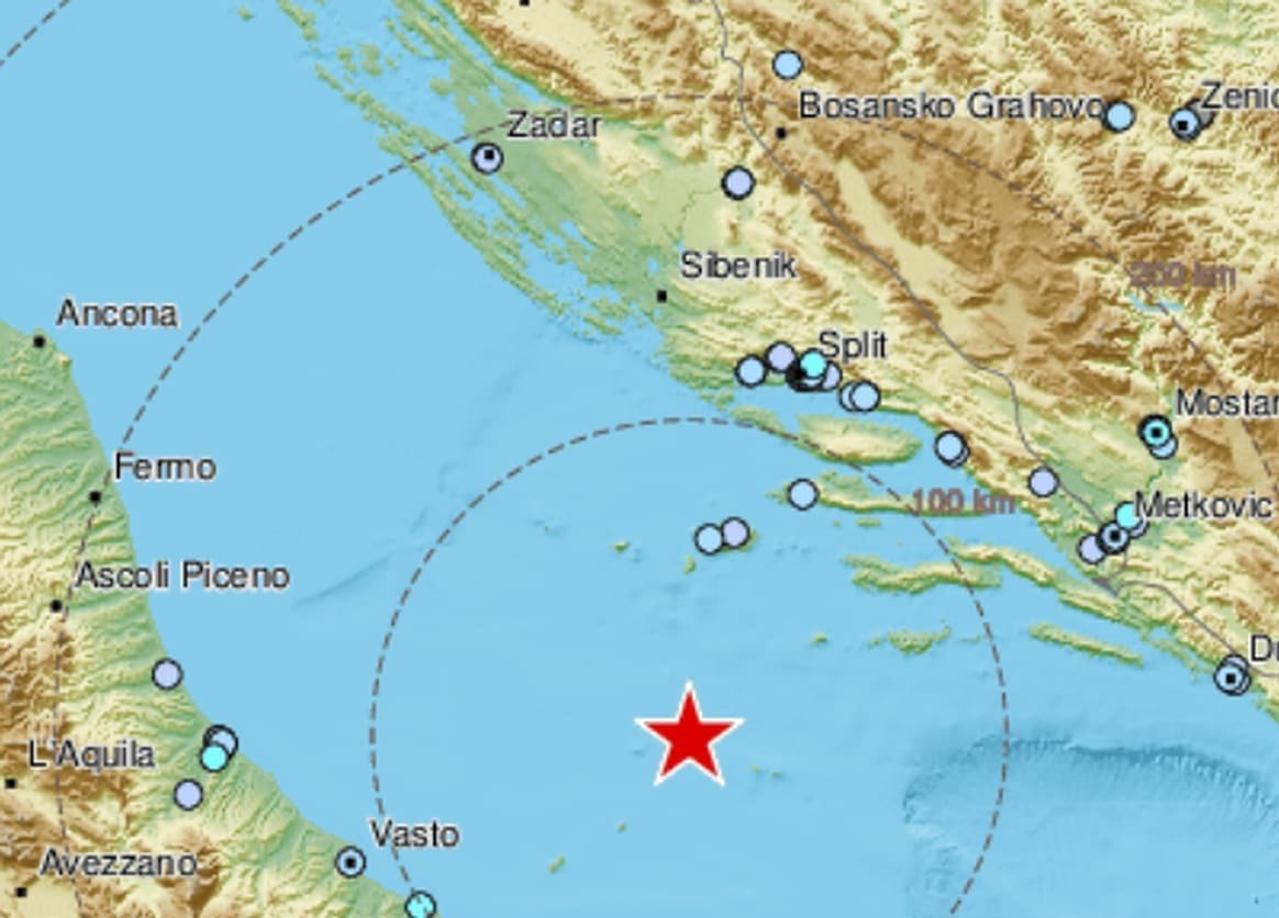 Može li današnji snažan potres u Jadranu izazvati tsunami? Evo odgovora