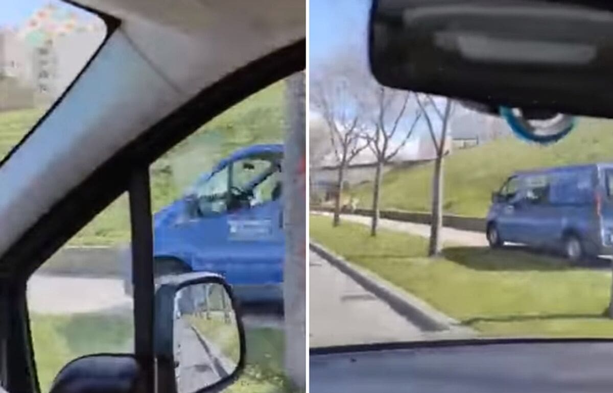 SPLITSKI PROMETNI BEZOBRAZLUK Dok svi čekaju, pogledajte što ovaj vozač 'izvodi'