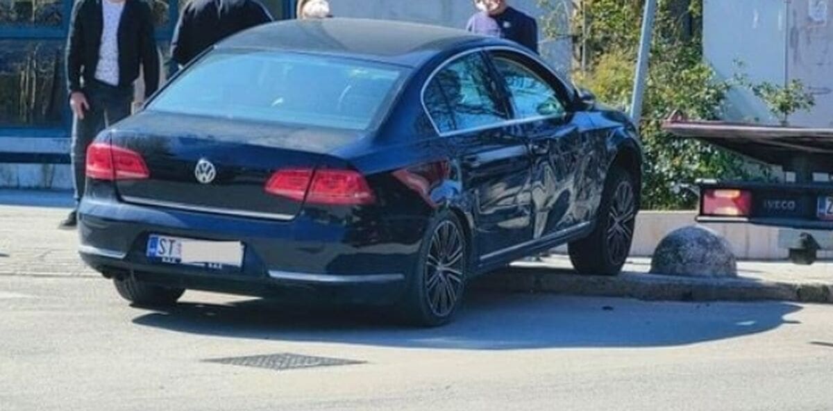 KRŠ U SPLITU Došlo je do sudara dvaju osobnih vozila, evo detalja