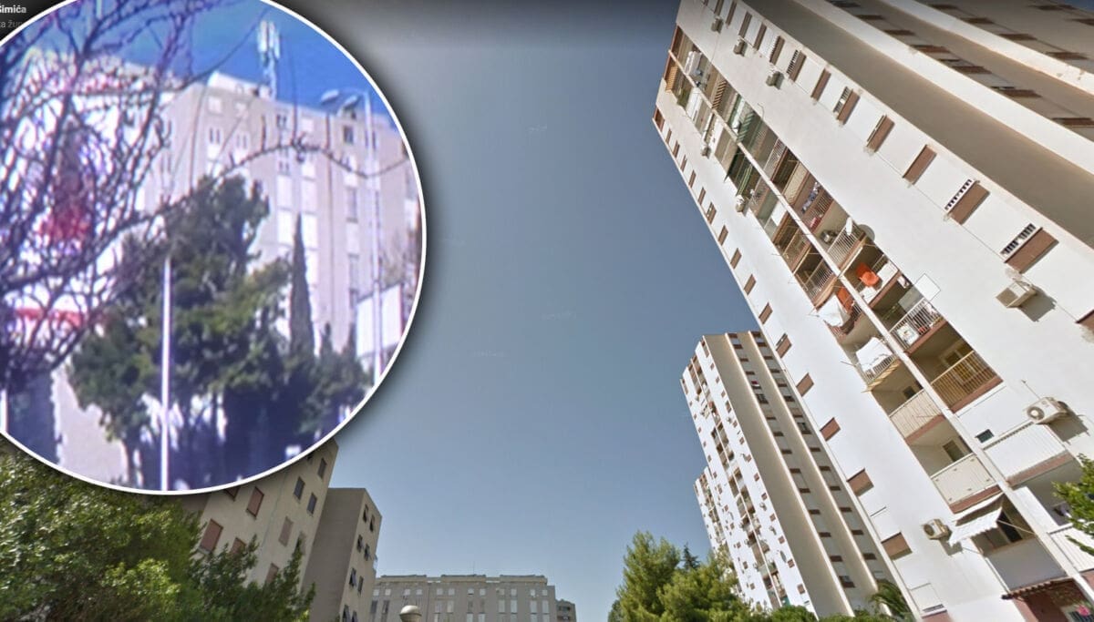UZBUNA U ŠIMIĆEVOJ ULICI U SPLITU Preko noći im na zgradi osvanula bazna stanica