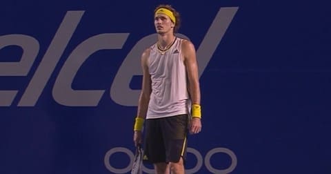 NIJE BEZAZLENO Potres uznemirio tenisače dok su igrali svoj meč, pogledajte kako je to izgledalo