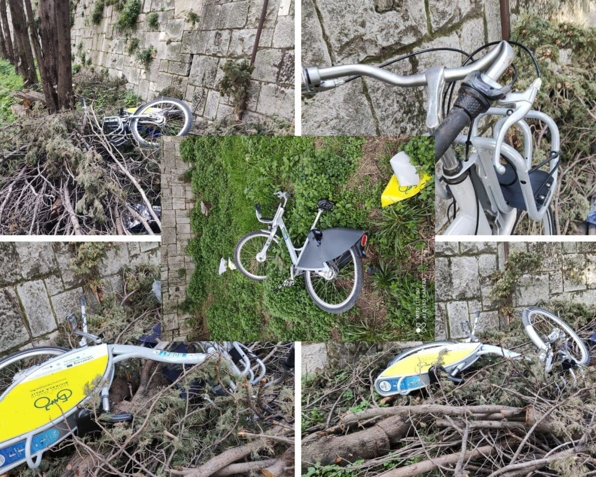 DIVLJACIMA SU I BICIKLI NEŠTO 'SKRIVILI' Skršena dva javna bicikla nedavno pronađena kod Firula: "Stat ćemo im na kraj, evo i kako"
