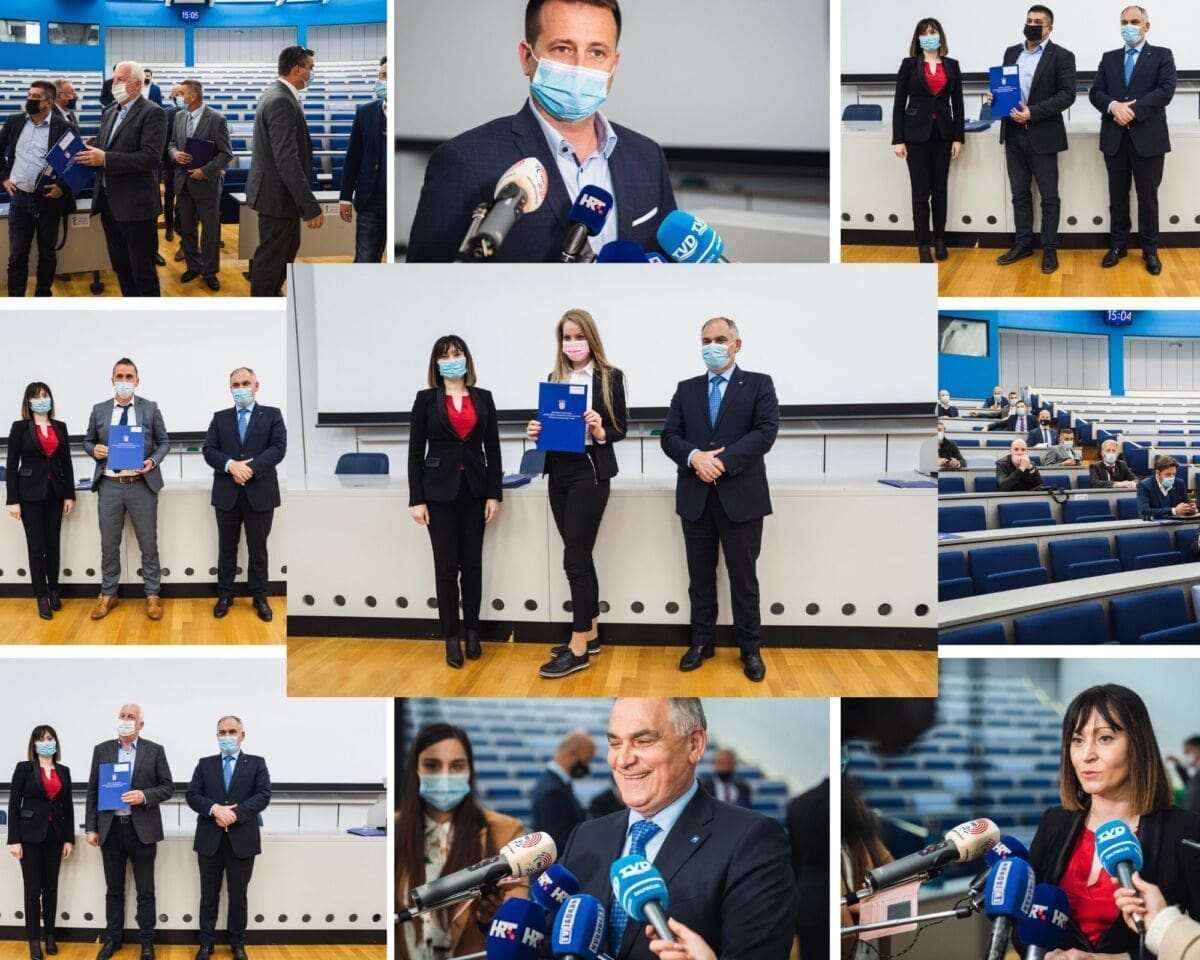 VRIJEDNI PROJEKTI ZA LOKALNE ZAJEDNICE SD ŽUPANIJE Potpisano 59 ugovora u vrijednosti od gotovo 15 milijuna kuna: "Projekti će značajno poboljšati kvalitetu života"