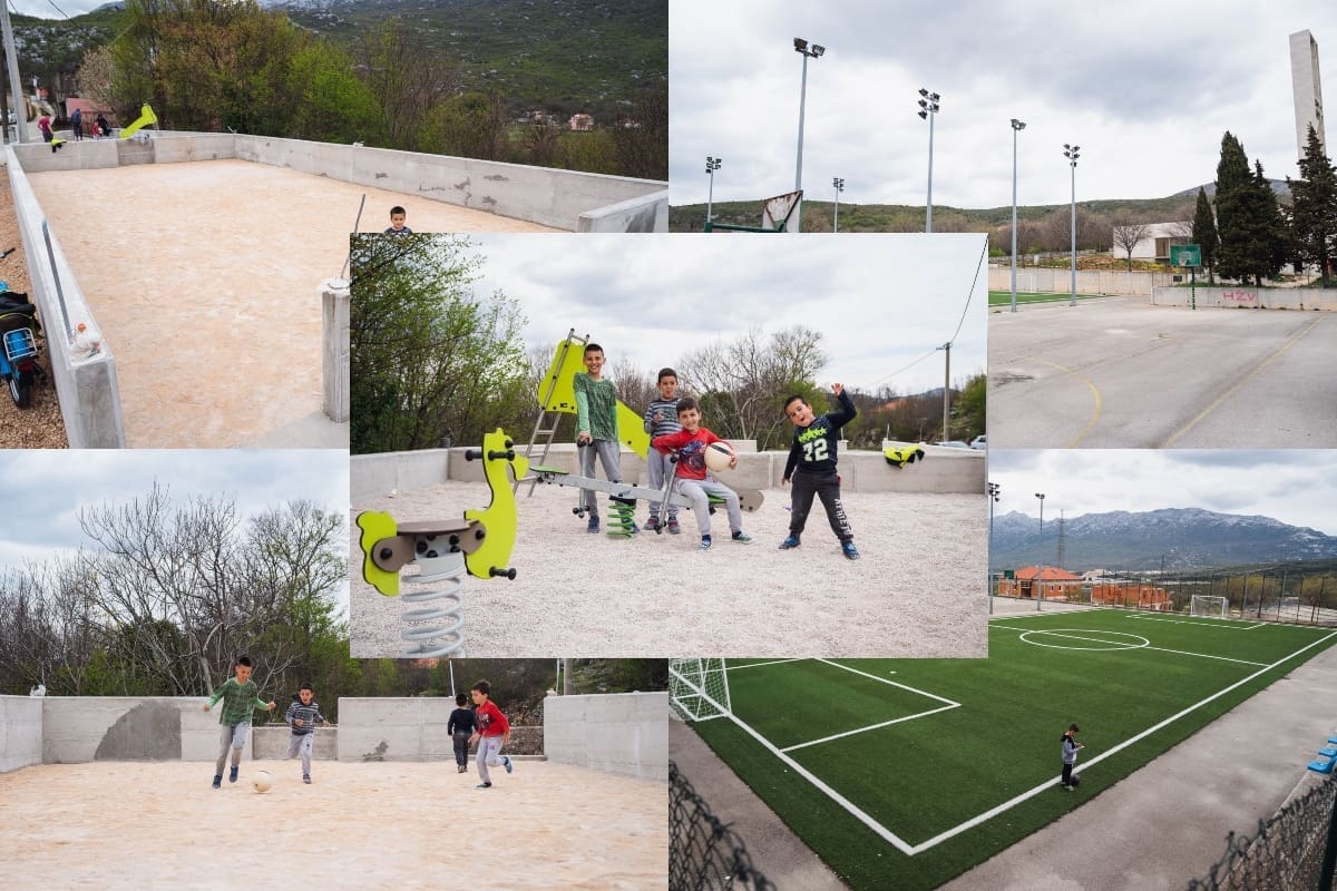 MNOGO VESELJA ZA NAJMLAĐE Niču novi sportski sadržaji u Dugopolju