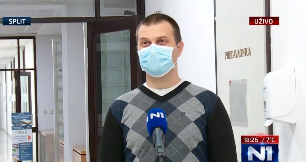 HOĆE LI DOĆI DO POSTROŽAVANJA MJERA Ozren Polašek iz Splita komentirao: “Ovisit će o tome hoće li se nakon blagdana nastaviti dinamika porasta"