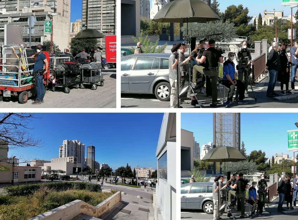 GUŽVA NA TRSTENIKU Ljudi sa zanimanjem gledali što se događa ispred tamošnje crkve