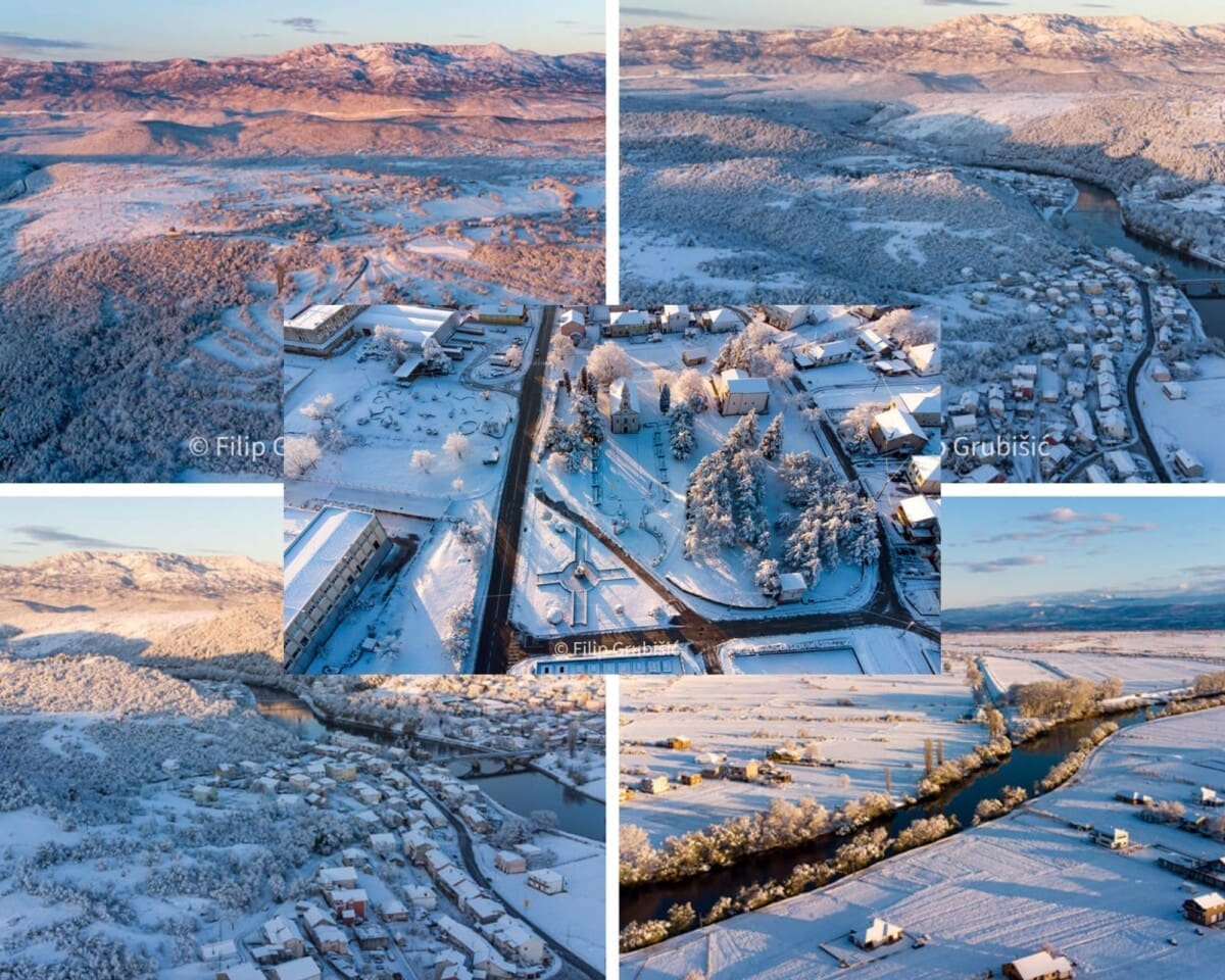 PRIZORI OD KOJIH ZASTAJE DAH Ovako izgleda zimska idila u Zagori, fotografije iz zraka su impresivne
