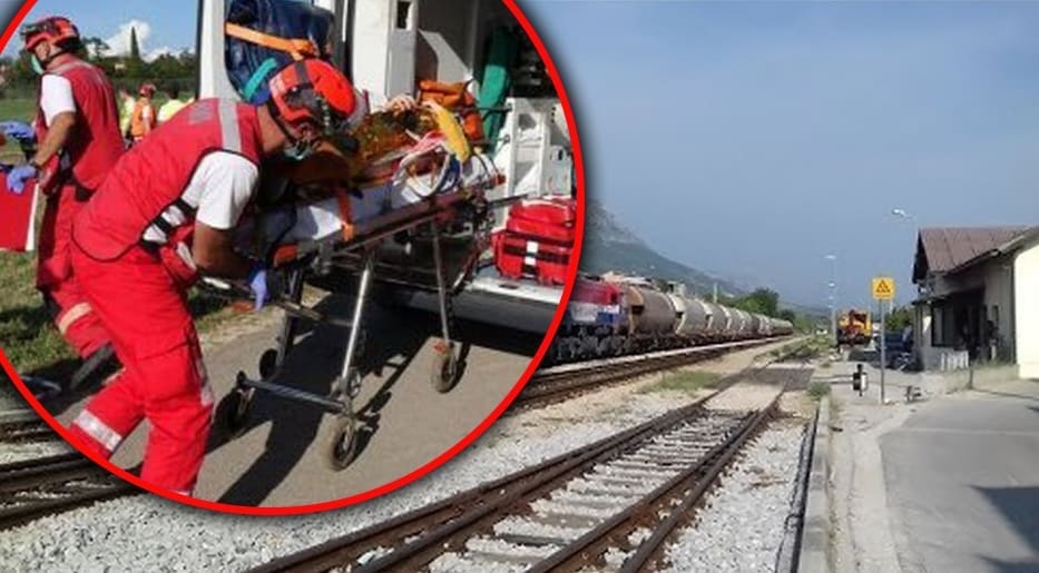 TRAGEDIJA U KAŠTELIMA Vlak naletio na pješaka, smrtno je stradao