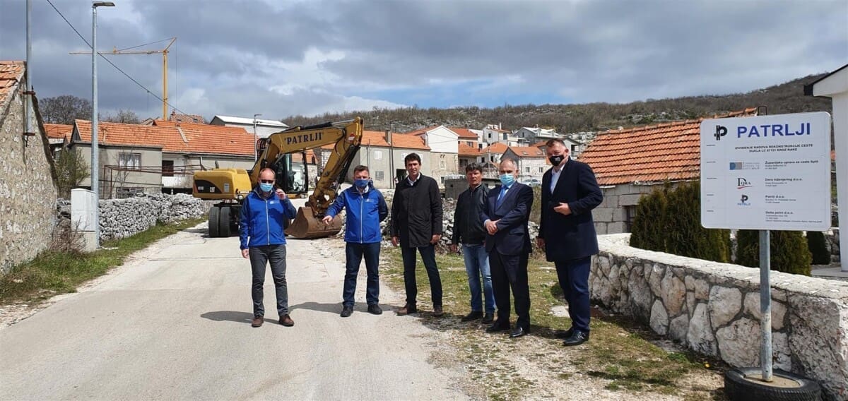 REKONSTRUKCIJA U ZAGORI Započela rekonstrukcija zadnje dionice Zagvozd – Krstatice - Slivno kroz Rake
