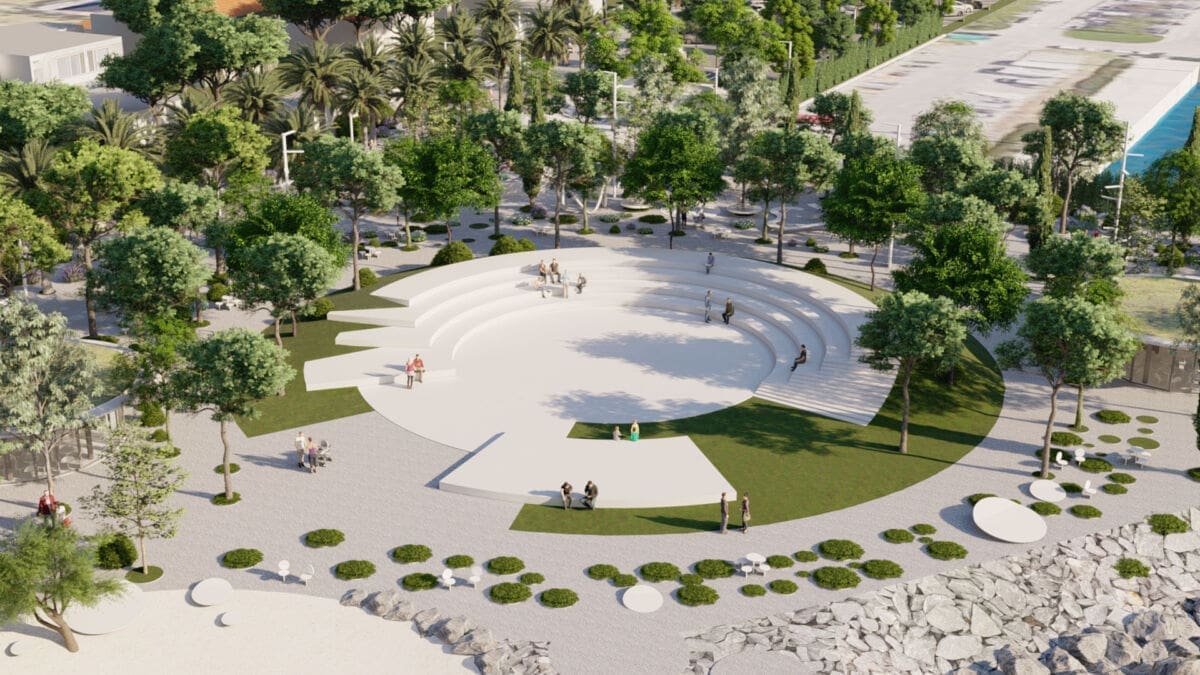 3 D VIDEO: Kaštela dobivaju Novo brce s amfiteatrom s pogledom na Kaštilac