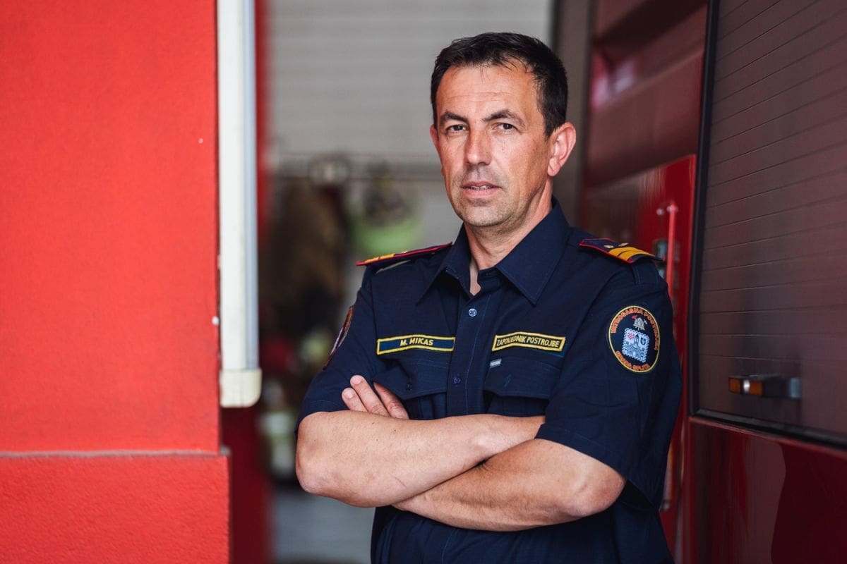 NOVI ŠEF SPLITSKIH VATROGASACA Dužnost je preuzeo na sv. Duju: "Želimo školovati mladi kadar te održati razinu koju imamo sada"