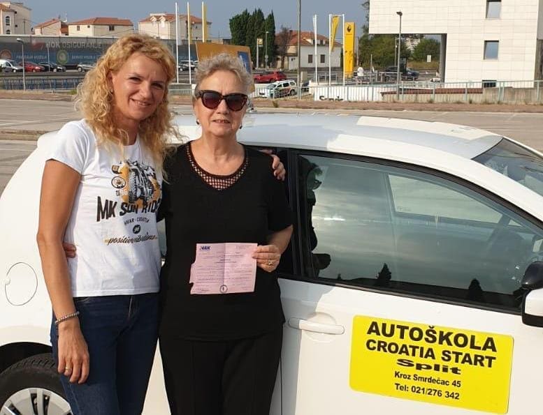 (FOTO I VIDEO) VOZAČKA U 69-OJ? Za Tončicu nikakav problem, iz Croatia Starta oduševljeni: "Naučimo i mi nešto od njih"