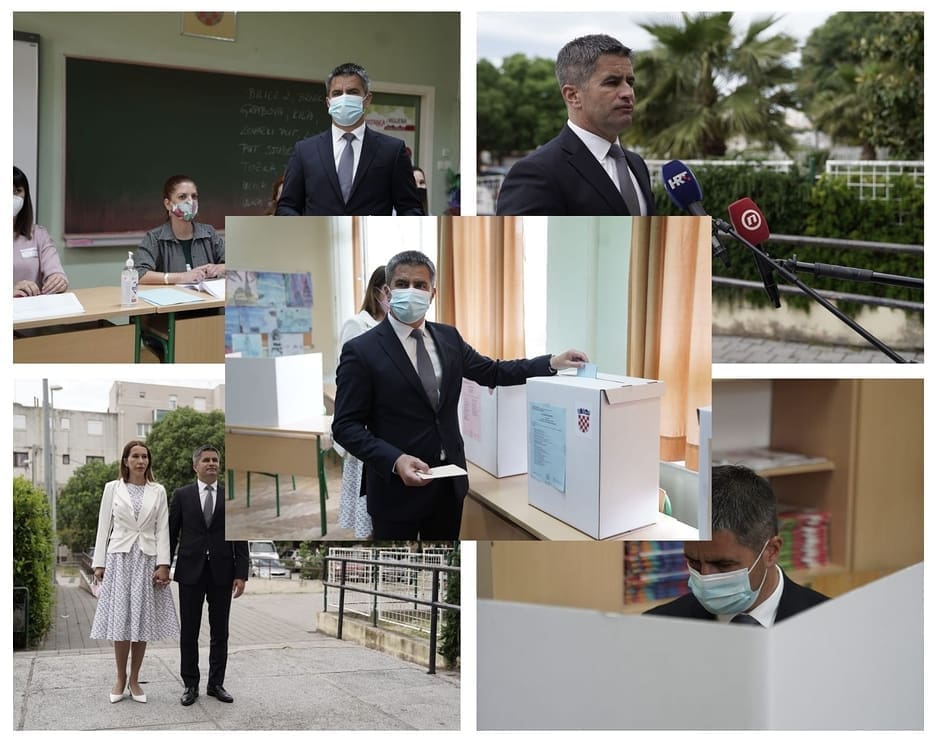 Na biralište izašao Vice Mihanović: "Vodio sam pozitivnu kampanju i predstavio sam konkretan program"