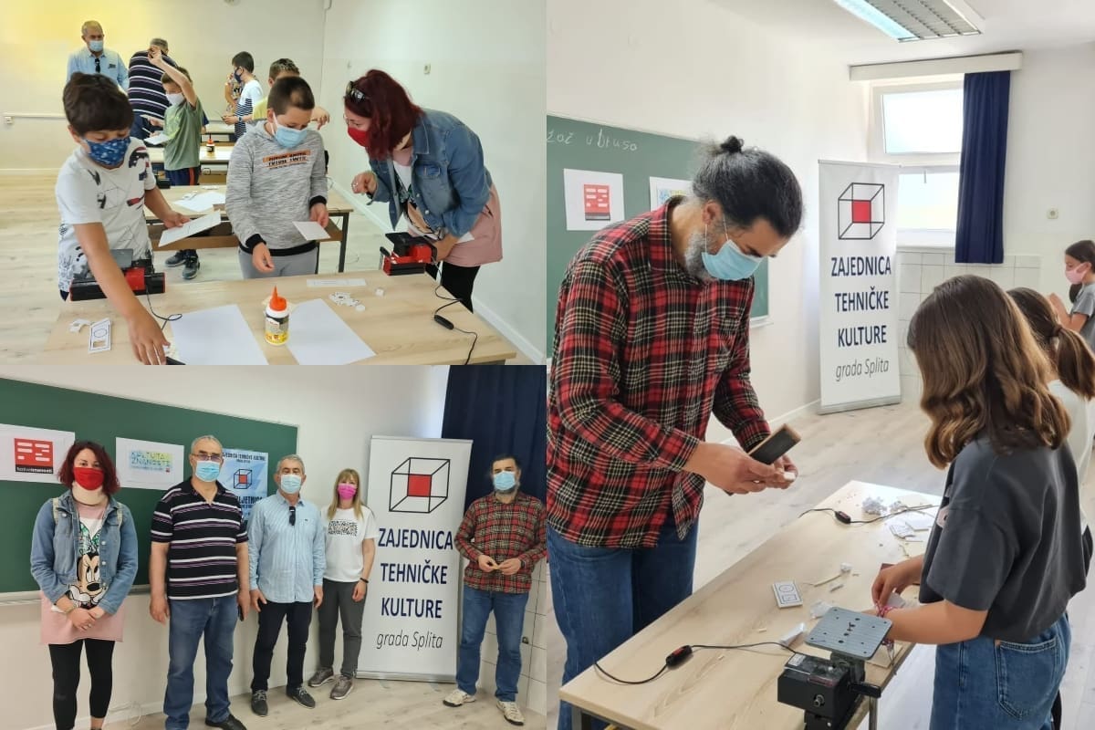 U sklopu 'Festivala znanosti' u OŠ Spinut održana radionica modelarstva