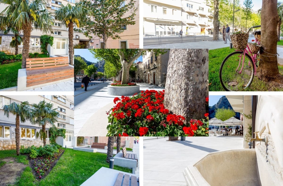 NOVO LICE OMIŠA Pogledajte uređeni Fošal: Sve se bijeli od novog kamena, stigle nova rasvjeta i hortikultura