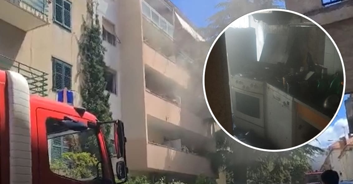 VATROGASCI GASILI POŽAR U STANU Zagorjela večera