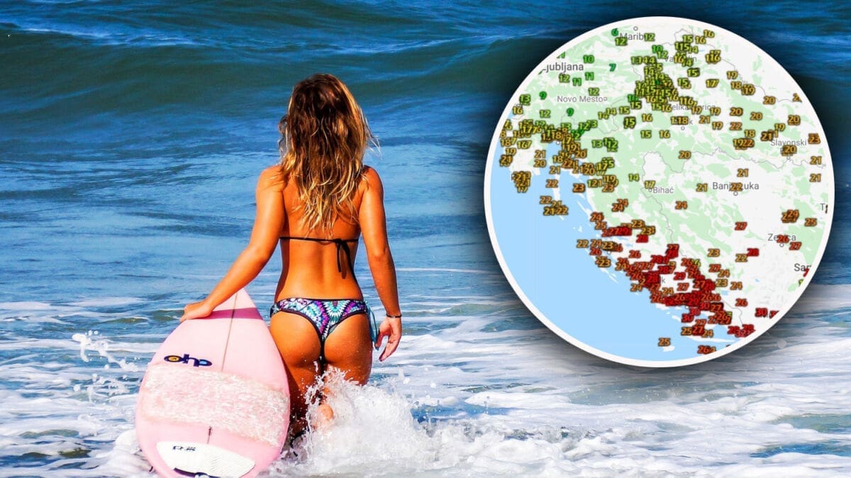 STIGLE VRUĆINE Zapad zemlje u dugim rukavima, a Dalmacija ima ranoljetne temperature. Lokalno do 31 stupanj!