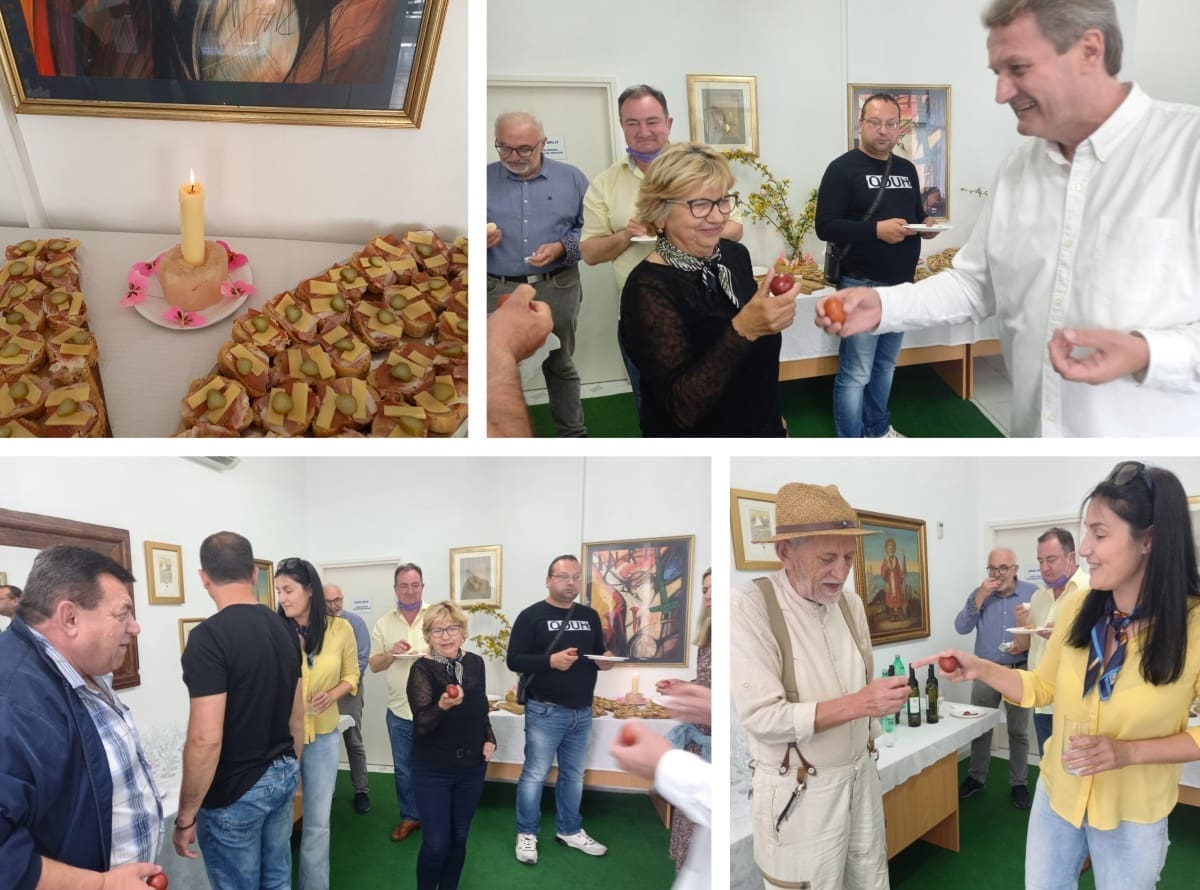 Predstavnici srpske nacionalne manjine u Splitu proslavili Uskrs po julijanskom kalendaru