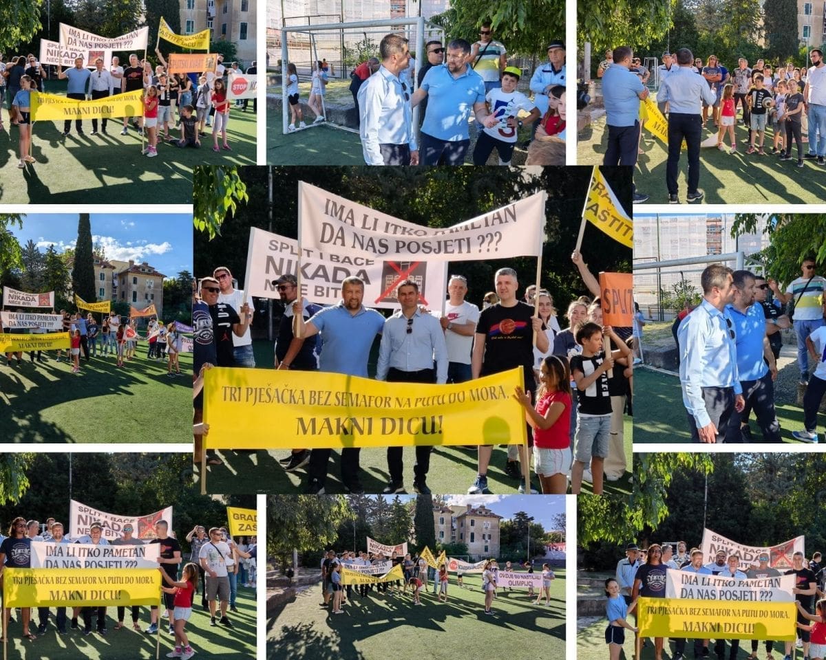 PREKIPJELO JE STANOVNICIMA BAČVICA Održan mirni prosvjed i poslane oštre poruke, došao i Mihanović