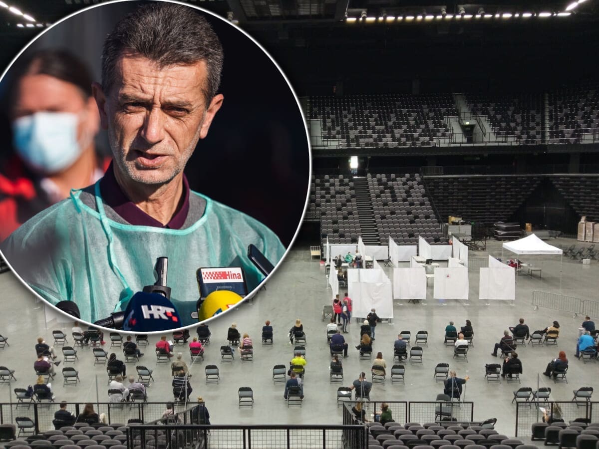 Cijepljenje u Spaladium Areni se nastavlja, Rađa: "Strah me gubitka interesa za cijepljenje"