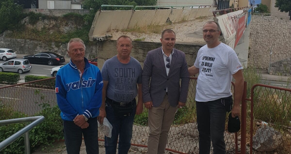 Marijo Popović obišao Split 3 i Visoku: "Povećat ćemo izdvajanja za gradske kotareve i mjesne odbore"