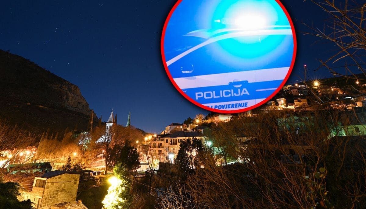 POLICIJA OKUPIRALA ŽRNOVNICU Stanovnici se pitaju što se događa, evo o čemu se radi