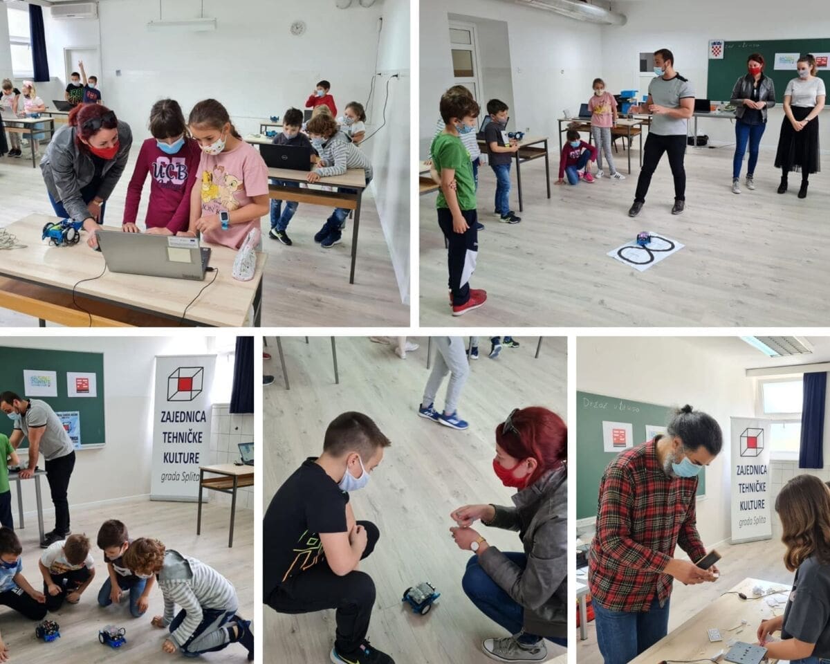 SUDJELOVALO JE OKO 40 UČENIKA Aktivnosti Zajednice tehničke kulture grada Splita na ovogodišnjem Festivalu znanosti