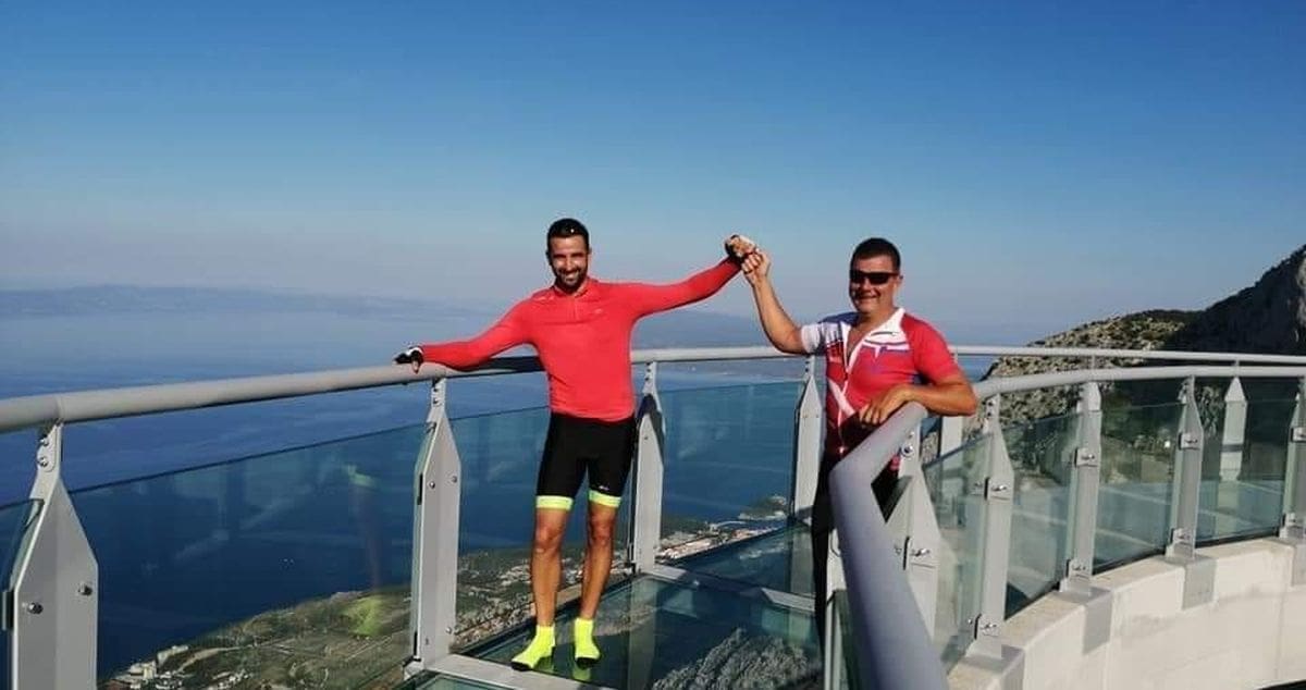 'SRCE NA DVA KOTAČA' Pred Sinjanima Tomislavom Žigom i Ivom Radićem je 280 kilometara u humanitarnom izazovu 'Srce na dva kotača'