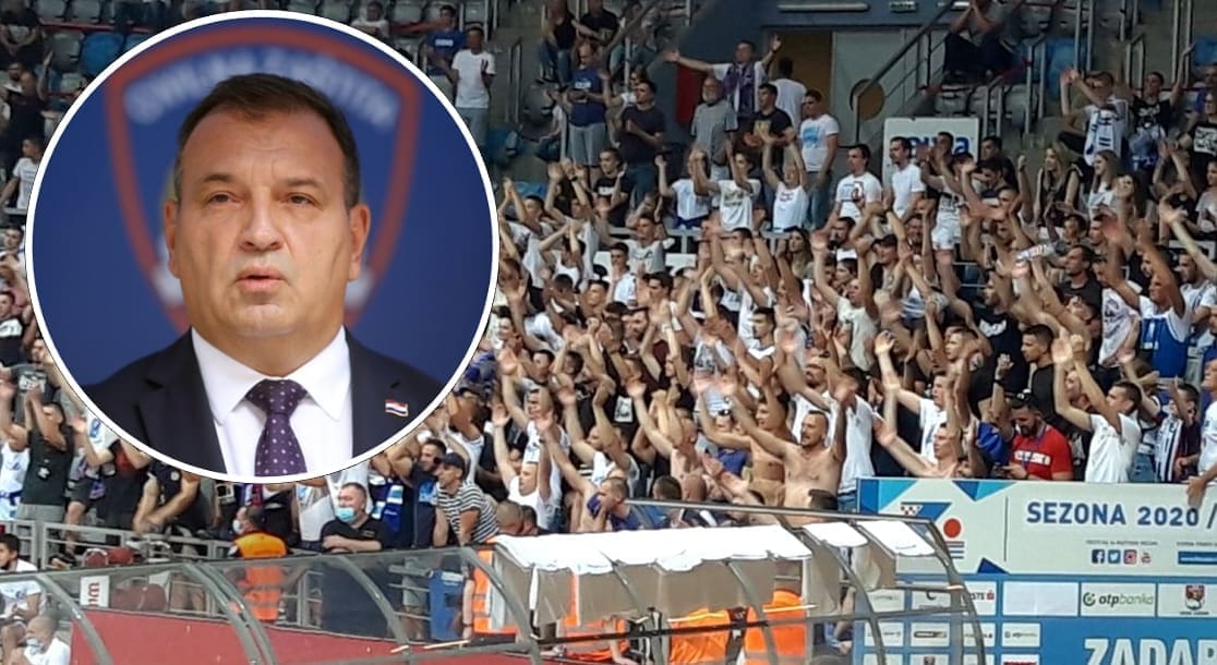 OŠTRE PORUKE MINISTRA Beroš osudio ponašanje navijača u Zadru: "Ovo je pljuska svim našim nastojanjima"