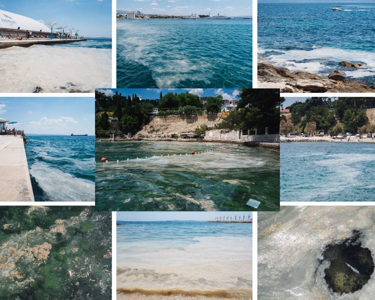 JE LI OVO ZABRINJAVAJUĆE? Mrlje u moru splitskog akvatorija su sve veće, kupači su sve zabrinutiji. Pitali smo stručnjake o čemu se radi, evo što smo doznali