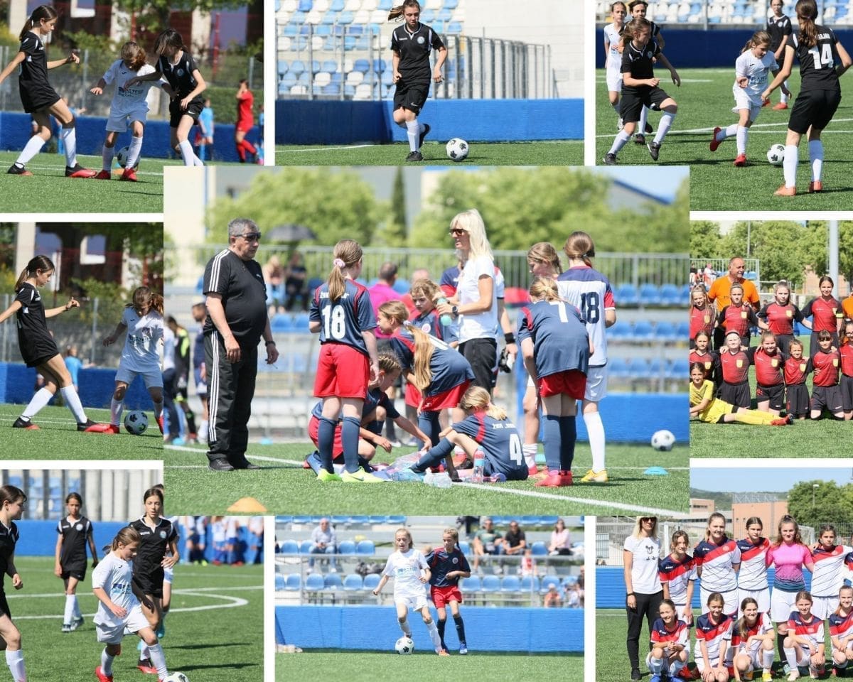 VRHUNSKE PREDSTAVE DJEVOJČICA Održan prvi turnir Lige djevojčica u organizaciji Nogometnog središta Split
