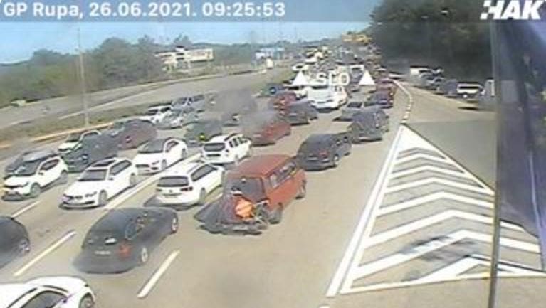 KILOMETARSKE KOLONE NA AUTOCESTI Dogodila se nova nesreća na Dalmatini