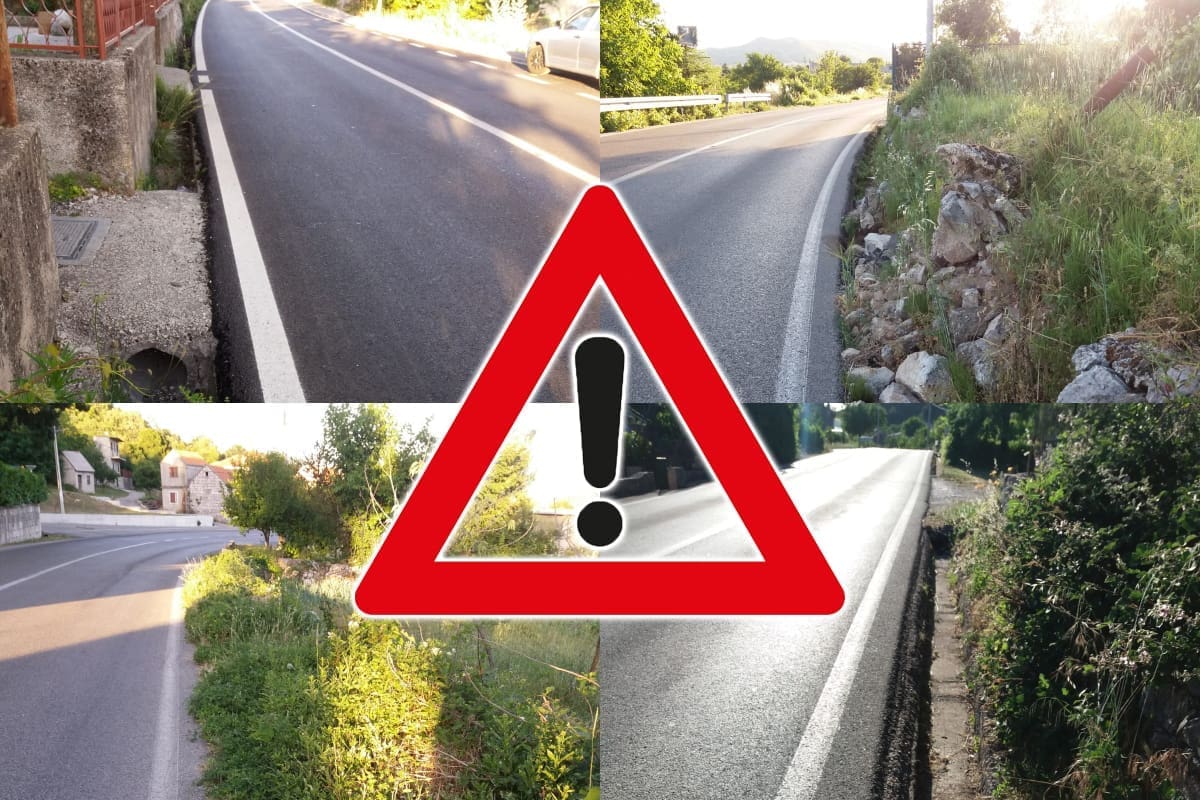 MJEŠTANIMA MUĆA PREKIPJELO Godinama čekaju rekonstrukciju opasne ceste: "Kad naiđu auti, nemate gdje. Ili skočit dolje ili se molit Bogu da vas ne udare"