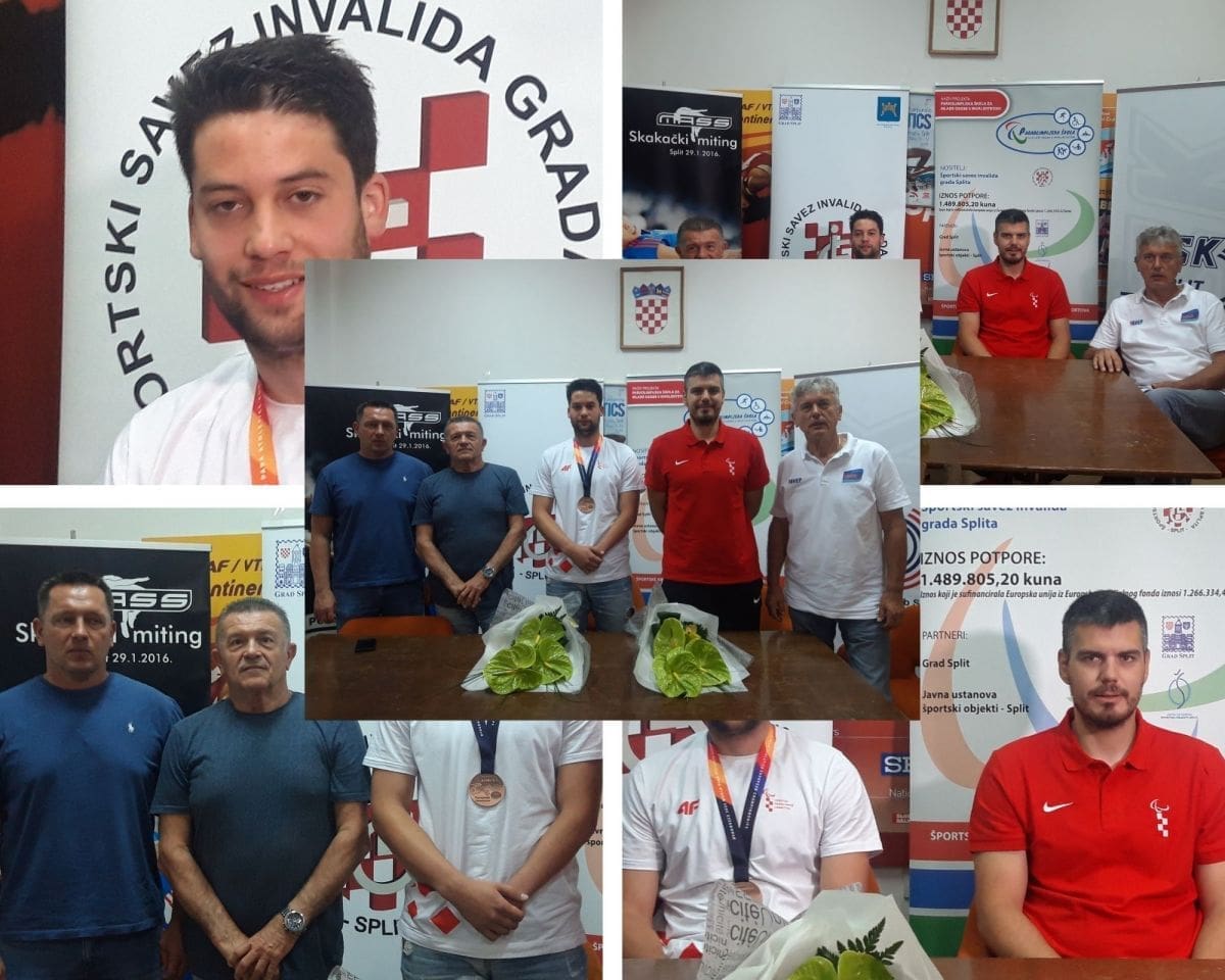 POVIJESNA MEDALJA ZA SPLITSKI KLUB Fantastični Luka Baković je osvojio brončanu medalju