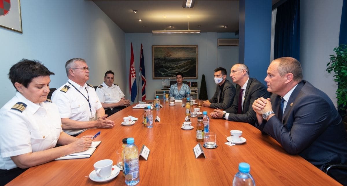 Susret s Raffanellijem: Nastavak partnerskih odnosa Grada Splita i Hrvatske ratne mornarice