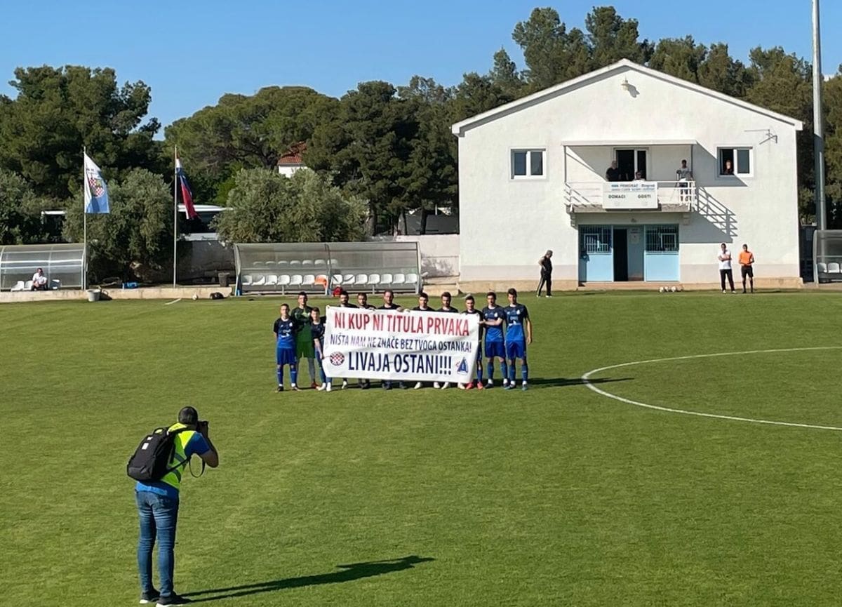DIRLJIVA PORUKA Pogledajte što je Neretvanac uoči utakmice u Biogradu poručio Livaji