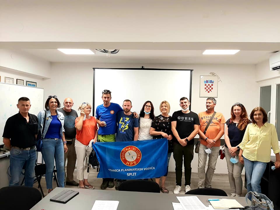 Stanica planinarskih vodiča Split izabrala je novo rukovodstvo: "Čestitamo novom pročelniku Luki Čulini i ostalim izabranim članovima"