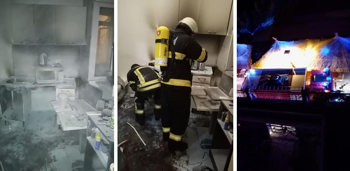 DRAMA U PODGORI Vatrogasci prilikom gašenja požara u stanu zatekli mlađu osobu. Izvukli je i predali hitnoj pomoći