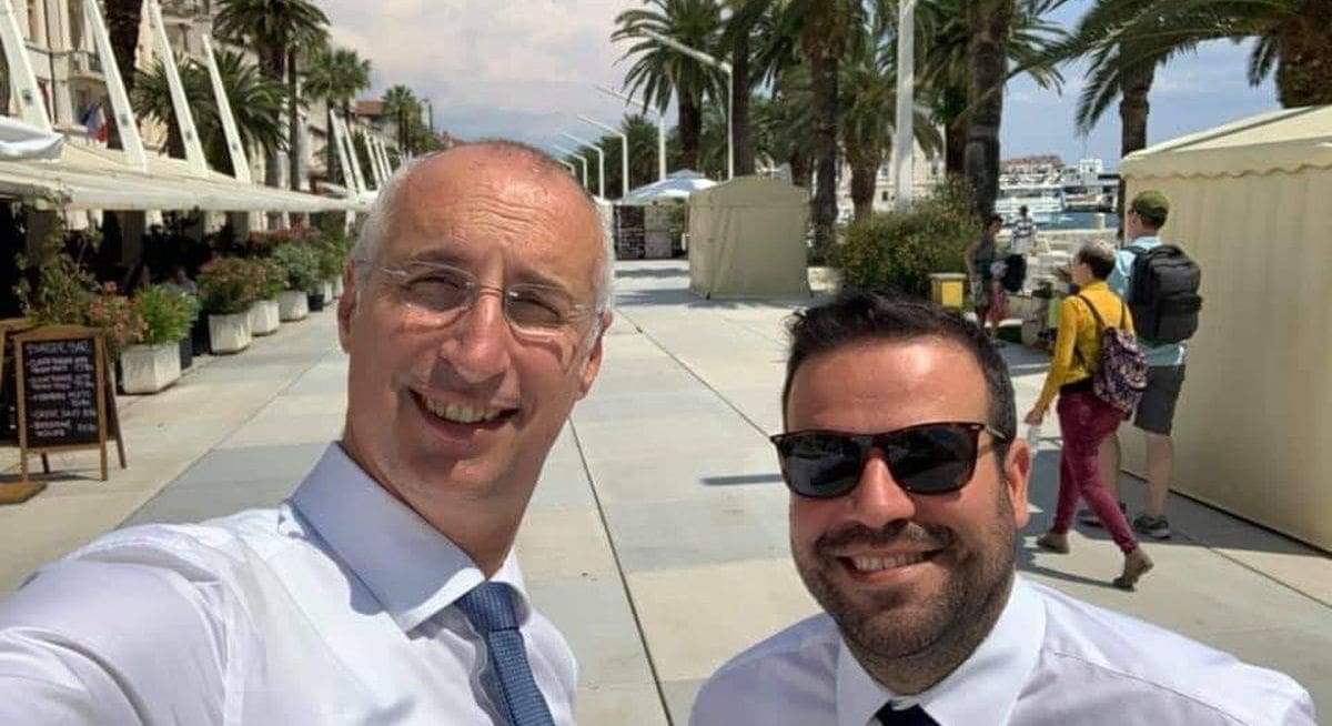 DVA SPLIĆANINA GRADONAČELNIKA Puljak i Zoričić 'udrili' selfie na Rivi: "Split i Pula sa Splitom u srcu"