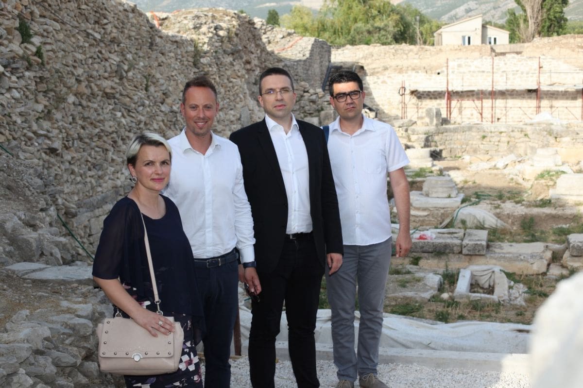 POSJET SOLINU Zastupnik u Europskom parlamentu Tomislav Sokol posjetio Solin