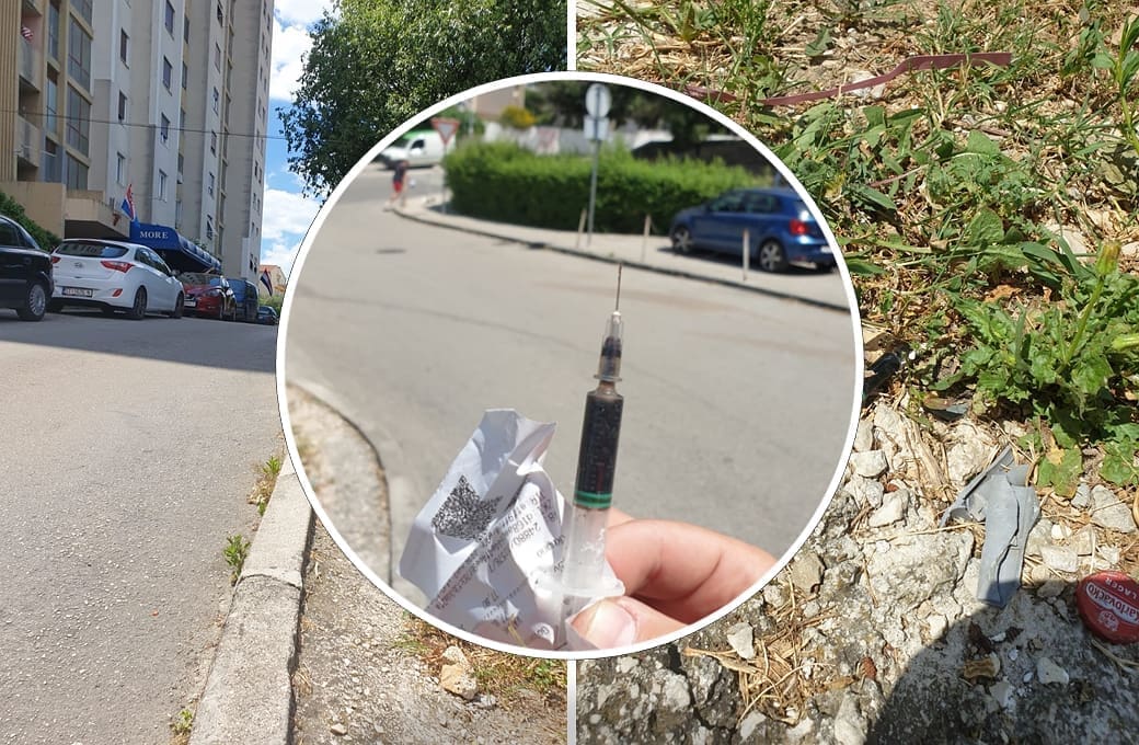 ODVRATAN PRIZOR NA PUJANKAMA Uznemireni Splićanin: "Pazite se, ovdje često pronalazim šprice. Ovo je zabrinjavajuće!"